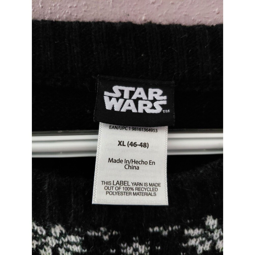 Star Wars "Merry Sithmas" Knitted Ugly Christmas Pullover Sweater Unisex Size XL - Picture 4 of 7